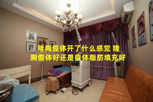 隆胸假体开了什么感觉 隆胸假体好还是自体脂肪填充好